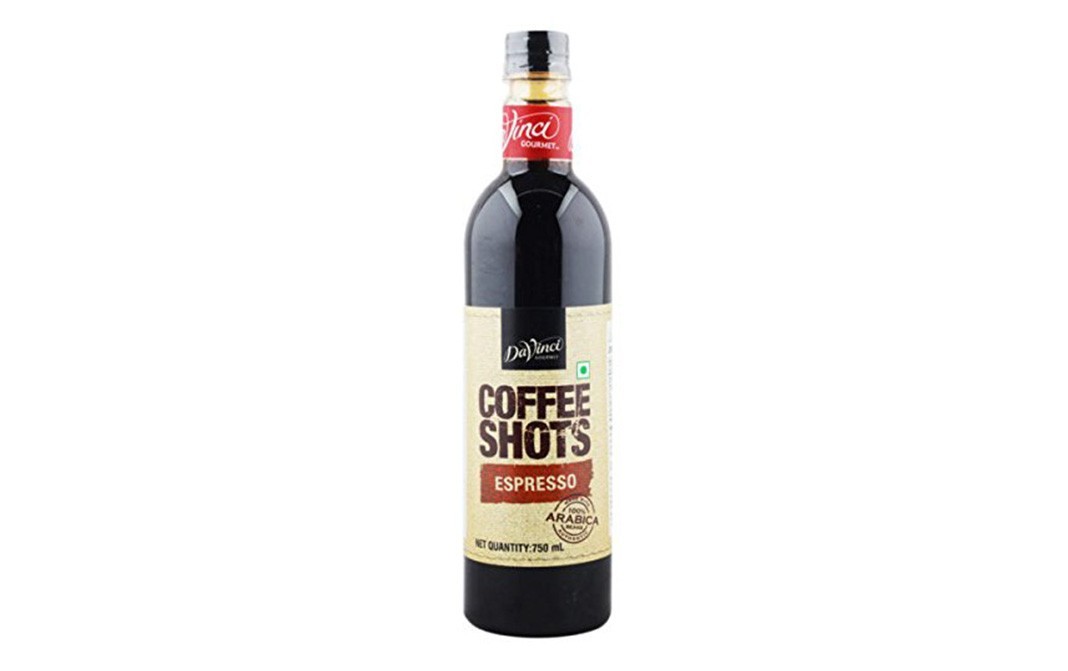 Davinci Coffee Shots Espresso Arabica   Glass Bottle  750 grams